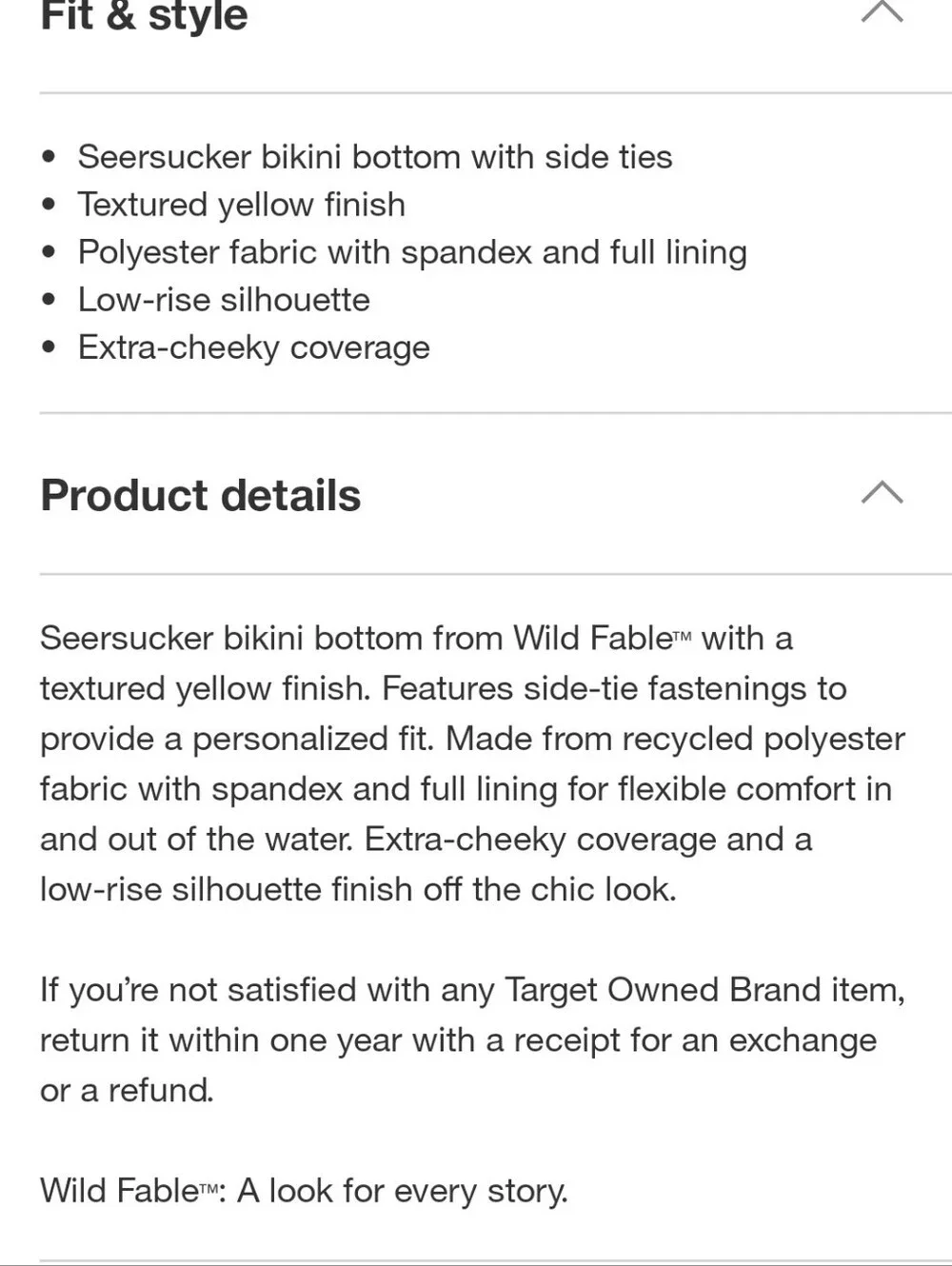 NWT Wild Fable Seersucker Daisy Bikini Set- XS Or 0/2.